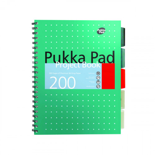 PUKKA METALLIC PROJECT BOOK B5 PK3