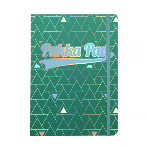 Pukka Pad Glee Journal Pad A5 Green (Pack of 3) 8686-GLE