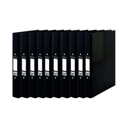 PUKKA BRIGHTS R/BINDER A4 BLK PK10