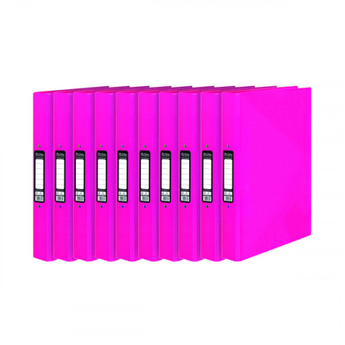 PUKKA BRIGHTS R/BINDER A4 PINK PK10