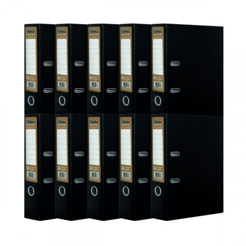 PUKKA RECYCLED L/ARCH A4 - BLK PK10