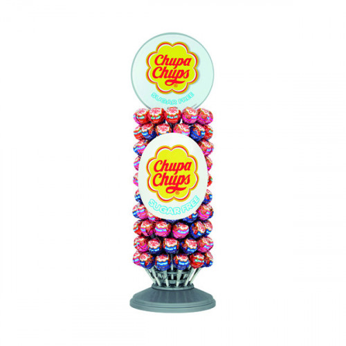 Chupa Chups Sugar Free Lollipops Slim Wheel (Pack of 120) 8403362