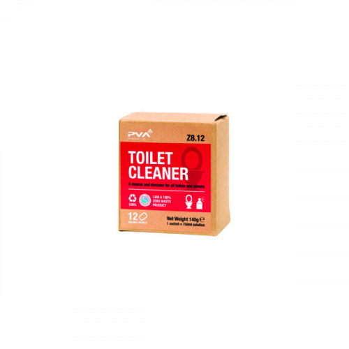 PVA Toilet Cleaner Sachets 1 Litre (Pack of 12) PVAA8-12