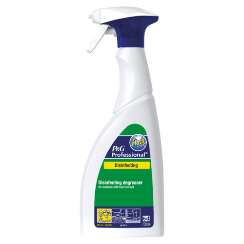 Flash Disinfecting Degreaser Kitchen Spray 750ml 5413149890275