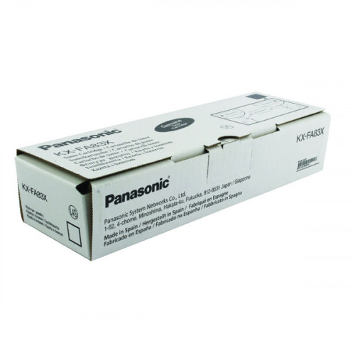 Panasonic KX-FL611 Black Toner Cartridge (2500 page capacity) KX-FA83X