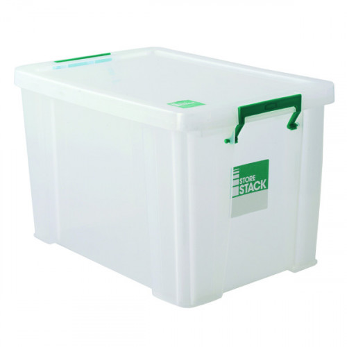 STORESTACK STORAGE BOX CLEAR 2600ML