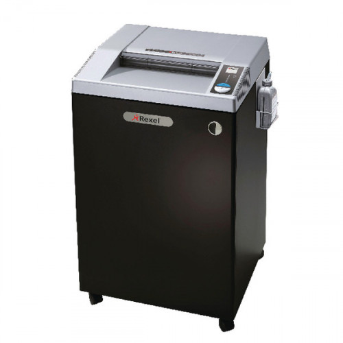 Rexel RLWX25 Wide Entry Cross-Cut P-4 Shredder Black 2103025