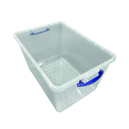 Really Useful 96 Litre Base Only Clear 96C