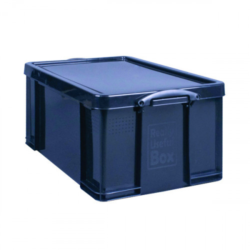REALLY USEFUL 64L RCYC STOR BOX BLK