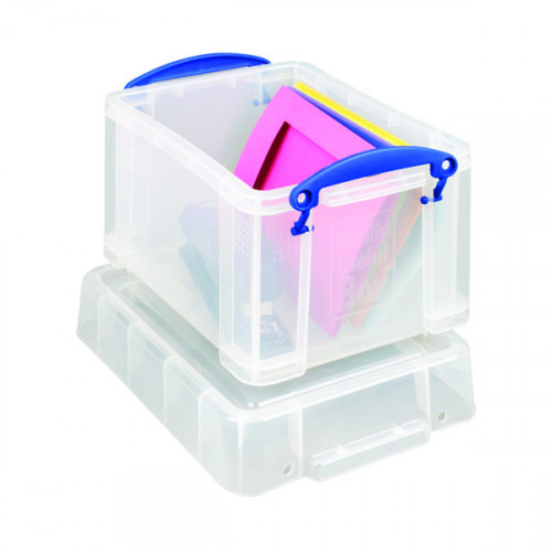 REALLY USEFUL 3LITRE BOX LID CLR