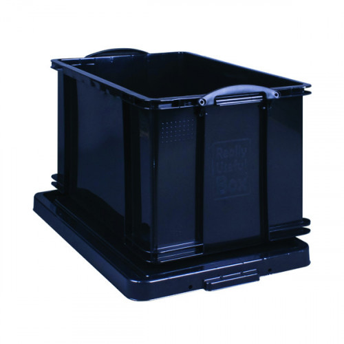 REALLY USEFUL 84L RCYC STOR BOX BLK