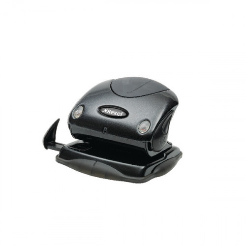Rexel Precision P215 2 Hole Punch 15 Sheet Black 2100740