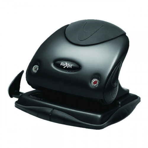 Rexel Choices P225 2 Hole Punch 25 Sheet Black 2100745