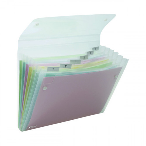 REXEL ICE EXP FILE PP 6PT A4 CLR P10