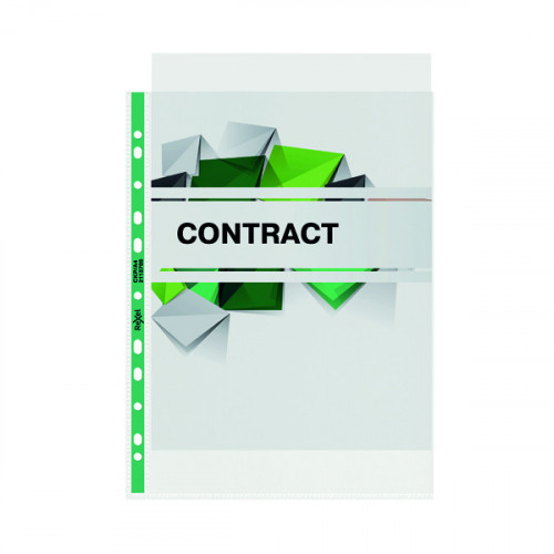 REXEL COPYKING A4 POCKET CLR PK25