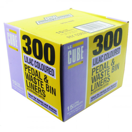 LE CUBE PEDAL BIN LINERS PK300