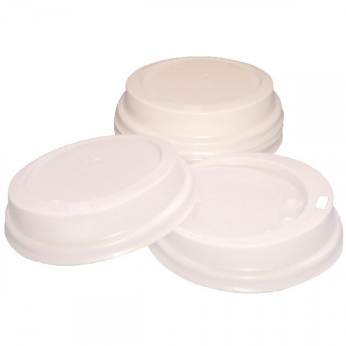 35CL PAPER CUP LIDS WHITE PK100
