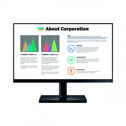 Samsung T45F 24 Inch Full HD Monitor LF24T450FQRXXU