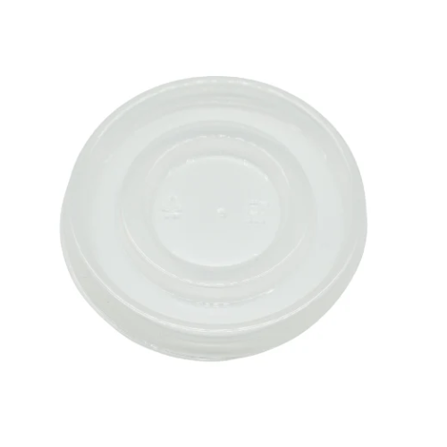 4oz & 7oz PP Clear Vented Lids for Paper Sauce Pots Per 1,000 - Available to order