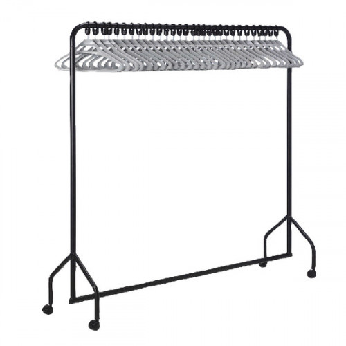 30 HANGER GARMENT RAIL BLACK 311418