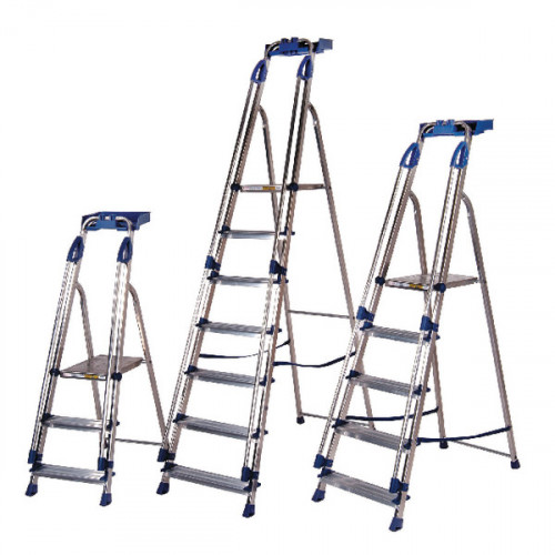 ALUMINIUM BLUE SEAL 6 TREAD LADDER