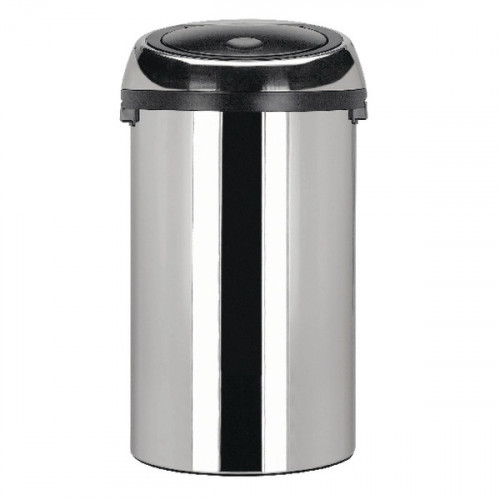 CHROME 50L TOUCH TOP BIN 311734