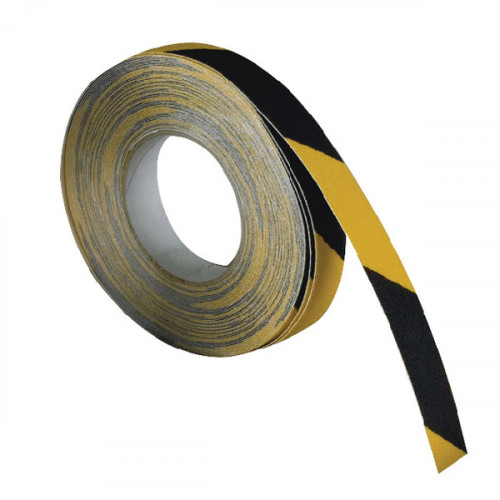 ANTI-SLIP TAPE 50MMX18.3M BLK/YLW