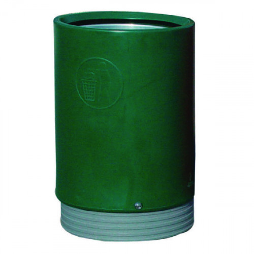 Outdoor Open Top Bin 75 Litre Green 321776