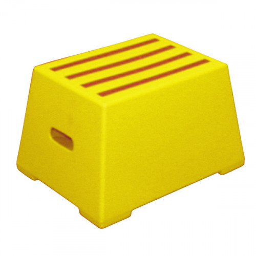 1 TREAD YELLOW PLASTIC SAFETY STEP