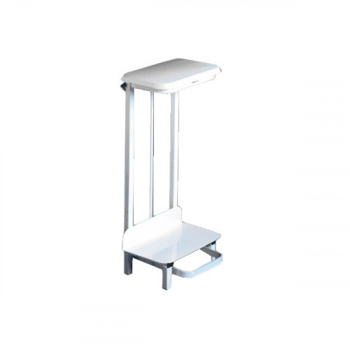 Pedal Operated Sack Holder Freestanding 17 Litre White 330306