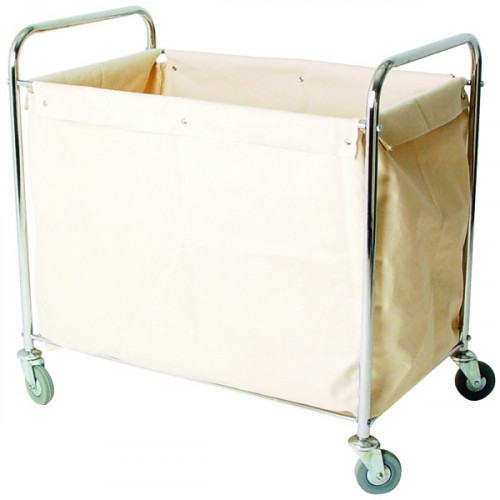 LINEN TRUCK WITH BAG SILVER 356926
