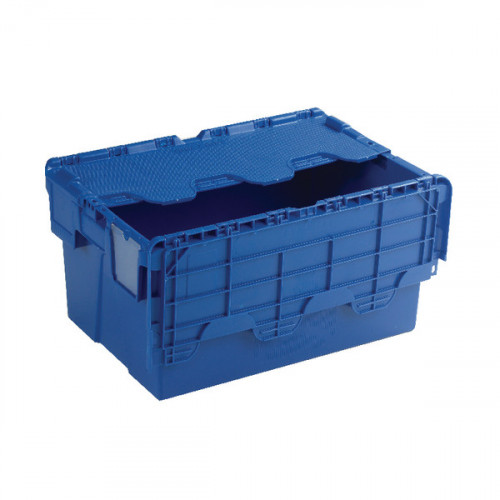 ATTACHED LID CONTAINR 54L BLU 375815