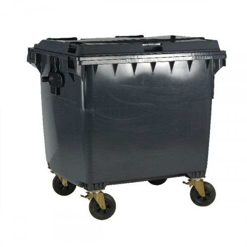 1100L GREY WHEELED BIN / LID 377396