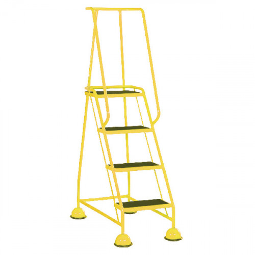 YELLOW 4 TREAD STEP LADDER 385141