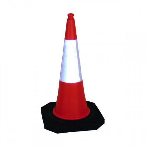 FD 2 PART TRAFFIC CONE 1000MM