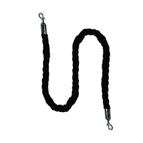 VFM BRAIDED RPE BARRIER BLK/CHM 1.8M