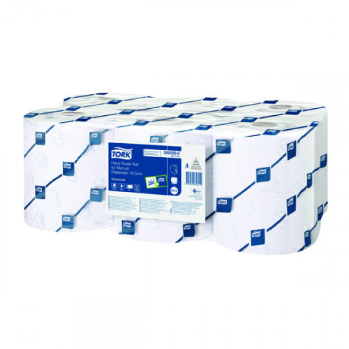 Tork Hand Towel Roll 2-Ply (Pack of 6) 471141