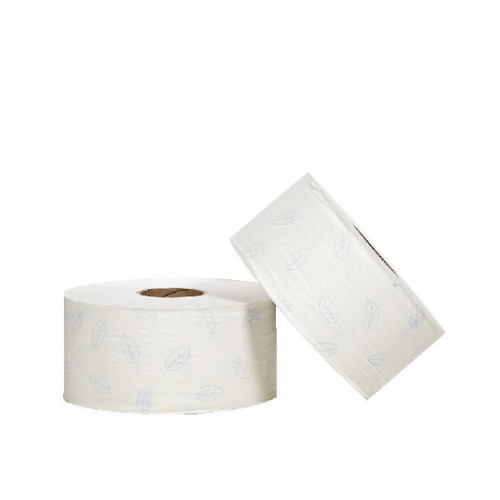 T1 JUMBO TOILET ROLL 2-PLY WHT PK6