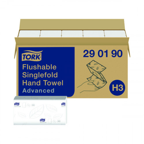 TORK FLUSHABLE HAND TOWEL 2 PLY P15