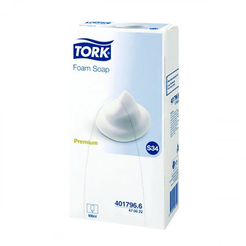 Tork Hand Lotion Foam Soap 0.8 Litre (Pack of 6) 470022