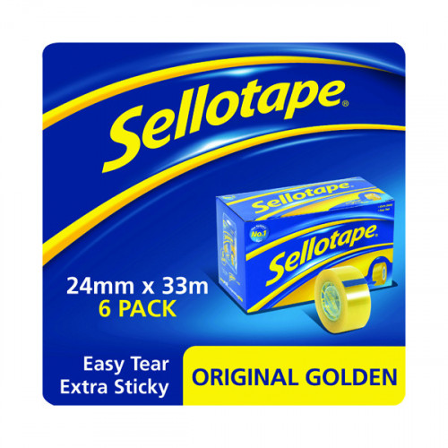 SELLOTAPE GOLDEN TAPE 24MMX33M