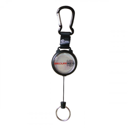 SECURIKEY KARABINER KEYREEL/KEVLAR