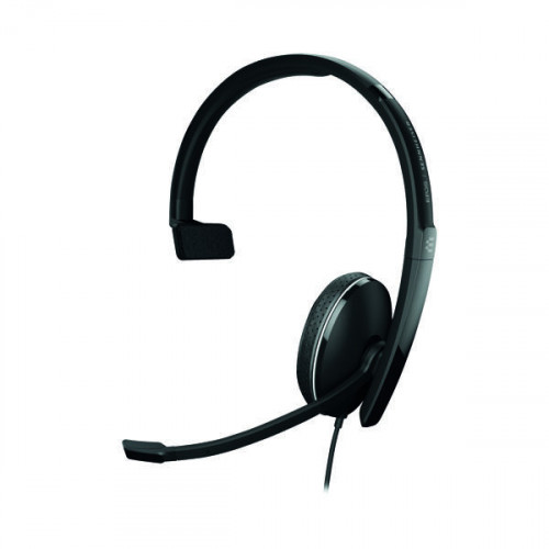 Sennheiser Epos Adapt 135 UC Monaural USB Headset with 3.5mm Jack Black 1000914
