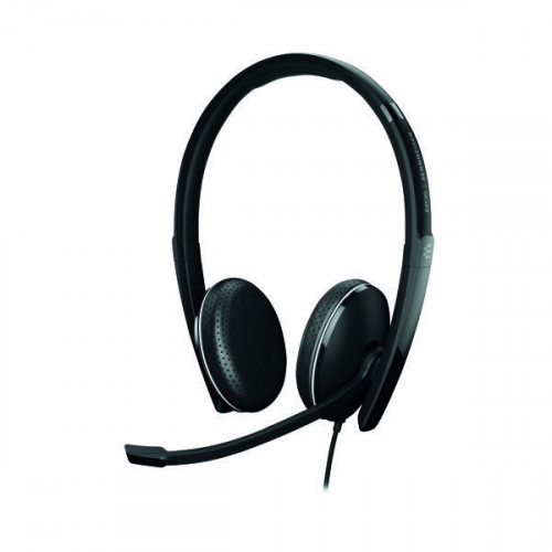 Sennheiser Epos Adapt 165 UC Stereo USB Headset with 3.5mm Jack Black 1000916