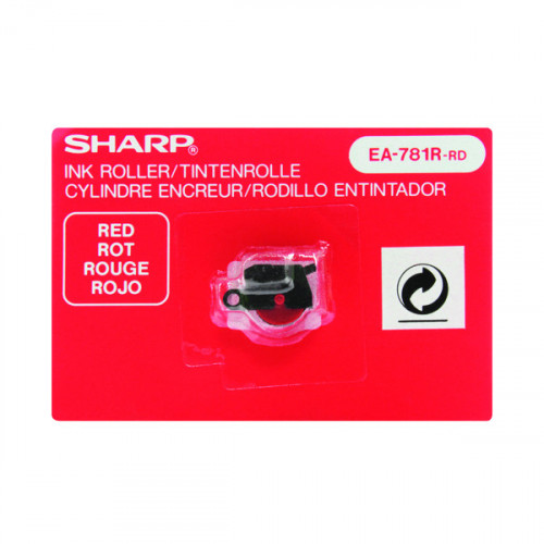 Sharp Ink Roller For Calculator EL2195L Red EA781RRD-EA