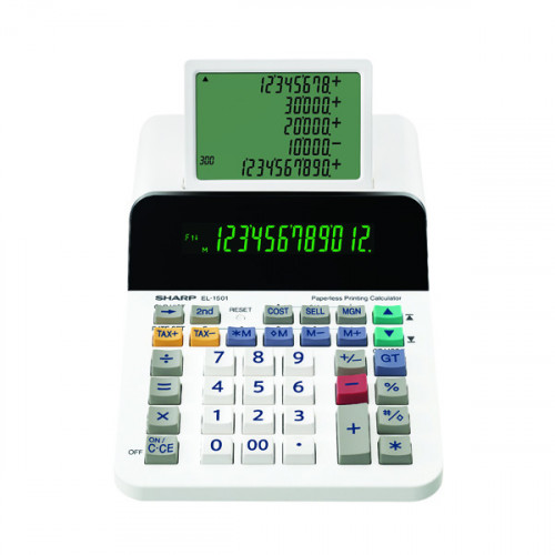 SHARP EL1501 PAPRLESS PRINTING CALC