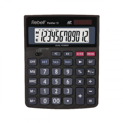 REBELL PANTHER 12 BX DESKTOP CALC
