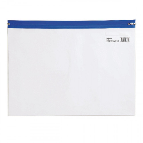 SNOPAKE ZIPPA-BAG S A4 BLUE PK25