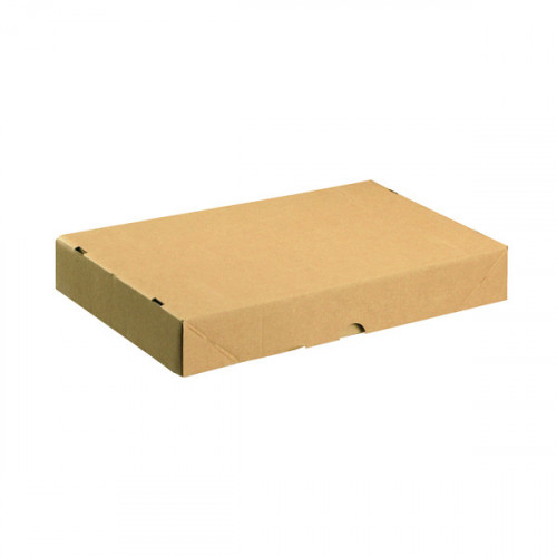 CARTON/LID 305X215X50MM BRN PK10