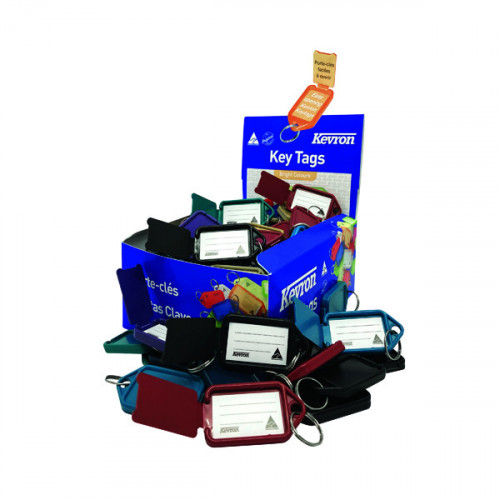 KEVRON RECYCLED KEY TAGS AST PK100